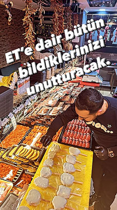 100% Yerli organik et